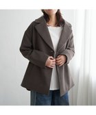 【イッカ/ikka】のウールライクストレッチテーラーコート 人気、トレンドファッション・服の通販 founy(ファニー) ファッション Fashion レディースファッション Fashion for Women アウター Coat / Outerwear Collection コート・ロングコート・ピーコート Long Coats, Peacoats & More ショルダー Shoulder, Shoulder Strap ストレッチ Stretch, Stretchy Fabric ドロップ Drop Shoulder, Dropped Style メルトン Melton, Heavy Wool リラックス Relax, Relaxed Fit 冬 Winter / This Winter thumbnail ブラウン|ID: prp329100004732577 ipo3291000000034284127