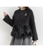 【ランダ/RANDA】の2WAY フェイクファーショートジャケット BLACK|ID: prp329100004732585 ipo3291000000034184640