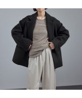 【サロン アダム エ ロペ/SALON adam et rope'】の【WEB限定】キッドモヘヤシャギージャケット / シャギーコート 人気、トレンドファッション・服の通販 founy(ファニー) ファッション Fashion レディースファッション Fashion for Women アウター Coat / Outerwear Collection コート・ロングコート・ピーコート Long Coats, Peacoats & More レディースジャケット・軽アウター Jackets デニム Denim, Jeans Material ボトム Bottoms, Lower Wear ポケット Pocket, Pocket Detail マニッシュ Mannish, Boyish 冬 Winter / This Winter エレガント 上品 Elegant |ID:prp329100004732625