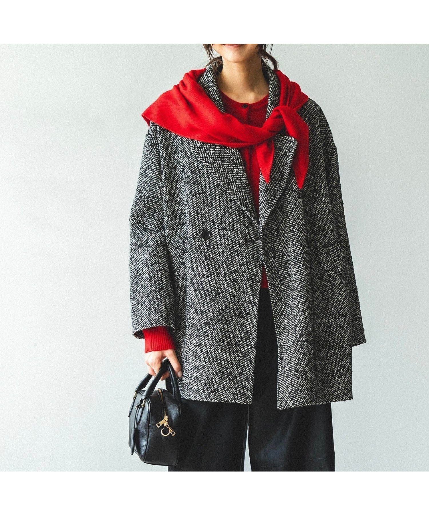 【ビーミングライフストアバイビームス/B:MING LIFE STORE by BEAMS】のヘリンボーン コート(S~M) 25AW オーバーサイズ ジャコット きれいめ ギフト プレゼント クリスマス ホリデー 人気、トレンドファッション・服の通販 founy(ファニー) ファッション Fashion レディースファッション Fashion for Women アウター Coat / Outerwear Collection コート・ロングコート・ピーコート Long Coats, Peacoats & More シンプル Simple, Minimal スウェット / スエット Sweatshirt, Sweatwear デニム Denim, Jeans Material リラックス Relax, Relaxed Fit ワイド Wide, Wide Fit 再入荷 Restock / Back in Stock おすすめ Recommended / Our Picks クリスマス X'mas Christmas / X'mas ホリデーシーズン Holiday Season ギフト プレゼント Gift / Present 2025年 2025 2025-2026秋冬・A/W Autumn/Winter 2025–26 AW25–26 other-1|ID: prp329100004732638 ipo3291000000034699262