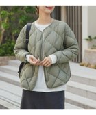 【アーバンリサーチ ドアーズ/URBAN RESEARCH DOORS】の『一部WEB限定カラー』ライトダウンキルトショートブルゾン 人気、トレンドファッション・服の通販 founy(ファニー) ファッション Fashion レディースファッション Fashion for Women アウター Coat / Outerwear Collection ブルゾンジャケット・スポーティアウター Blouson Jackets 2025年 2025 2025-2026秋冬・A/W Autumn/Winter 2025–26 AW25–26 冬 Winter / This Winter キルティング Quilted, Quilting ショルダー Shoulder, Shoulder Strap ショート Short, Short Length シンプル Simple, Minimal タートル Turtleneck, Turtle Collar ダウン Down, Puffer ドロップ Drop Shoulder, Dropped Style ブルゾン Blouson, Bomber Jacket ベーシック Basic, Essential マフラー Scarf, Muffler ライナー Liner, Inner Layer ルーズ Loose, Oversized ワイド Wide, Wide Fit A/W・秋冬 Autumn/Winter thumbnail KHAKI|ID: prp329100004732655 ipo3291000000034185142