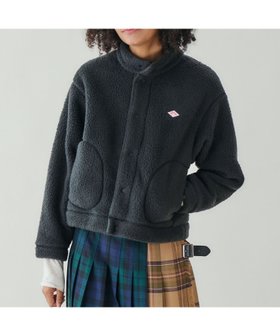 【ビショップ/Bshop】のダブルフェイスボア スタンドカラージャケット WOMEN 人気、トレンドファッション・服の通販 founy(ファニー) ファッション Fashion レディースファッション Fashion for Women アウター Coat / Outerwear Collection レディースジャケット・軽アウター Jackets 軽量 Lightweight, Ultra Light ショルダー Shoulder, Shoulder Strap ジャケット Jacket, Outerwear スタンド Stand Collar, Upright Stand ドット Polka Dot, Dot Pattern ドロップ Drop Shoulder, Dropped Style フランス France, French ポケット Pocket, Pocket Detail ワーク Workwear, Utility Style |ID:prp329100004732682