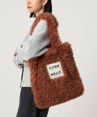 【シテン/CITEN】のCITEN モコモコトートバッグ DK.BROWN|ID: prp329100004732685 ipo3291000000034601354