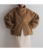 【ローリーズファーム/LOWRYS FARM】のウーリーテックスタンドブルゾン 人気、トレンドファッション・服の通販 founy(ファニー) ファッション Fashion レディースファッション Fashion for Women アウター Coat / Outerwear Collection ブルゾンジャケット・スポーティアウター Blouson Jackets おすすめ Recommended / Our Picks スウェット / スエット Sweatshirt, Sweatwear スタンド Stand Collar, Upright Stand タイトスカート Pencil Skirt, Tight Skirt ハーフ Half, Half-Length thumbnail ブラウン55|ID: prp329100004732728 ipo3291000000034511798