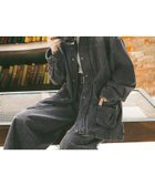 【ニコアンド/niko and】のNKJ 2025AW FATIGUE JACKET 人気、トレンドファッション・服の通販 founy(ファニー) ファッション Fashion レディースファッション Fashion for Women アウター Coat / Outerwear Collection レディースジャケット・軽アウター Jackets インディゴ Indigo Denim クール Cool, Chic ジャケット Jacket, Outerwear セットアップ Set-Up, Coordinated Outfit デニム Denim, Jeans Material フェイクレザー Faux Leather, PU Leather ミリタリー Military, Army Style リラックス Relax, Relaxed Fit ロング Long, Long-Length ワイド Wide, Wide Fit おすすめ Recommended / Our Picks 2025年 2025 2025-2026秋冬・A/W Autumn/Winter 2025–26 AW25–26 thumbnail ブラックデニム|ID: prp329100004732745 ipo3291000000034379316