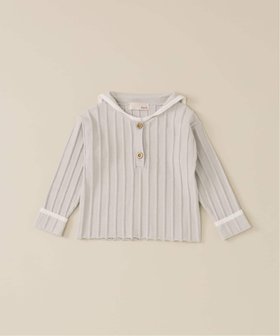 【イエナアンファン/IENA ENFANT / KIDS】の【 PAL/アンドパル】別注セーラートップス baby-kids(80cm-120cm) 人気、トレンドファッション・服の通販 founy(ファニー) ファッション Fashion キッズファッション Fashion for Kids トップス・カットソー Cut & Sew Tops スマート Smart, Elegant セットアップ Set-Up, Coordinated Outfit 人気 Popular, Best Seller 長袖 Long Sleeve, Full Sleeve 別注 Limited Edition, Custom Order ロンパース Romper, Jumpsuit |ID:prp329100004732771