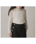【イエナアンファン/IENA ENFANT / KIDS】のレースカットソー kids 人気、トレンドファッション・服の通販 founy(ファニー) ファッション Fashion キッズファッション Fashion for Kids トップス・カットソー Cut & Sew Tops インナー Innerwear サロペット Overalls, Salopette スウェット / スエット Sweatshirt, Sweatwear 長袖 Long Sleeve, Full Sleeve ベーシック Basic, Essential レース Lace, Lace Fabric おすすめ Recommended / Our Picks thumbnail ホワイト|ID: prp329100004732776 ipo3291000000034185983