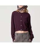 【ビューティ&ユース ユナイテッドアローズ/BEAUTY&YOUTH / UNITED ARROWS】の6(ROKU) ウール クロップド カーディガン 人気、トレンドファッション・服の通販 founy(ファニー) ファッション Fashion レディースファッション Fashion for Women トップス・カットソー Cut & Sew Tops カーディガン・羽織り Layered Style Cardigans カットソー Cut and Sewn Top カーディガン Cardigan, Knitwear クロップド Cropped, Short Length ショート Short, Short Length バランス Balance, Style Balance A/W・秋冬 Autumn/Winter thumbnail WINE|ID: prp329100004732796 ipo3291000000034720416