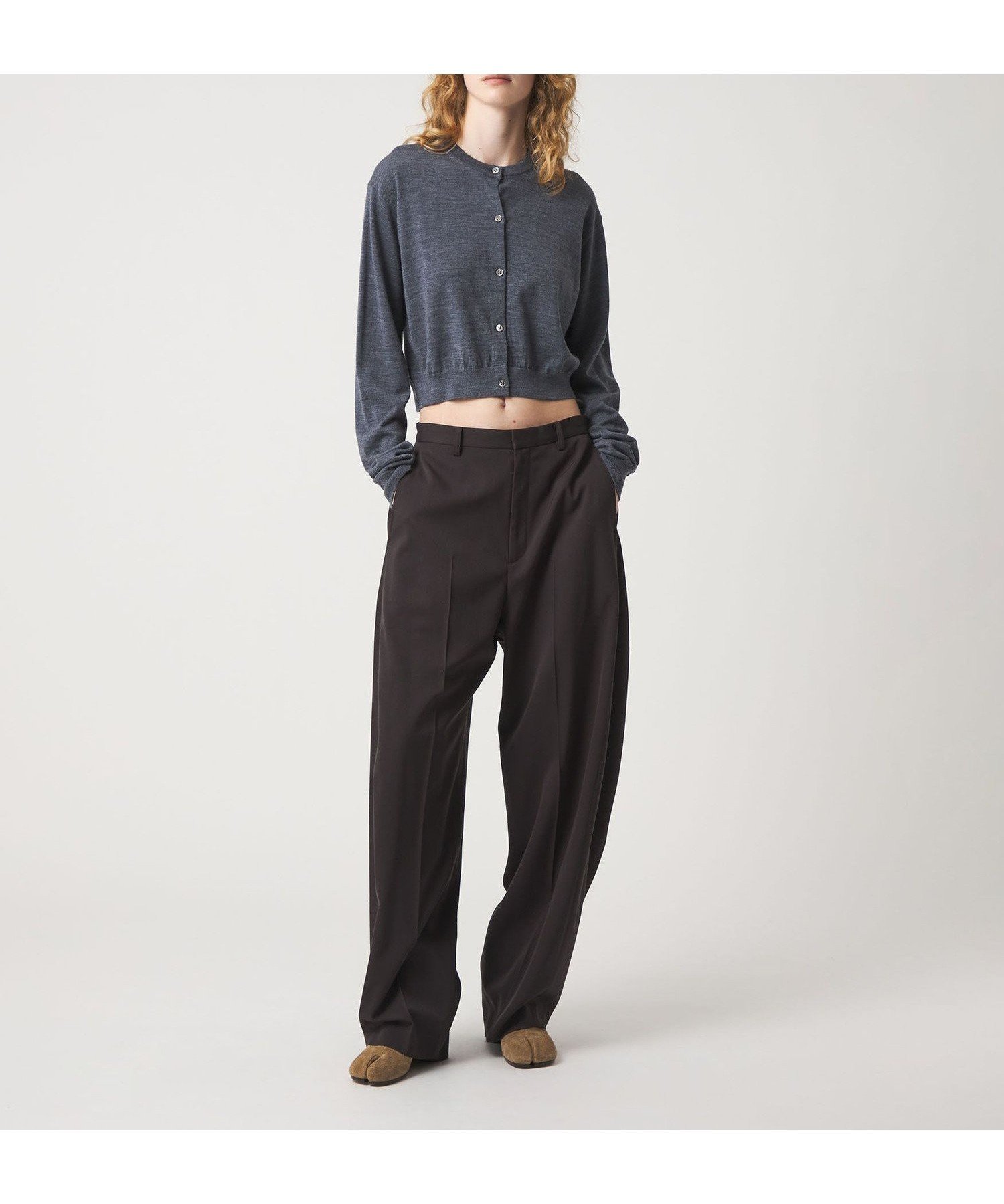 【ビューティ&ユース ユナイテッドアローズ/BEAUTY&YOUTH / UNITED ARROWS】の6(ROKU) ウール クロップド カーディガン インテリア・キッズ・メンズ・レディースファッション・服の通販 founy(ファニー) ファッション Fashion レディースファッション Fashion for Women トップス・カットソー Cut & Sew Tops カーディガン・羽織り Layered Style Cardigans カットソー Cut and Sewn Top カーディガン Cardigan, Knitwear クロップド Cropped, Short Length ショート Short, Short Length バランス Balance, Style Balance A/W・秋冬 Autumn/Winter MD.GRAY|ID: prp329100004732796 ipo3291000000034720418