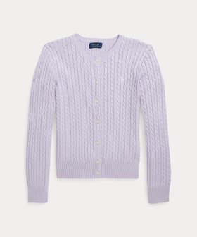 【ラルフローレン/RALPH LAUREN / KIDS】の(ガールズ 7才~16才)ミニケーブル コットン カーディガン 人気、トレンドファッション・服の通販 founy(ファニー) ファッション Fashion キッズファッション Fashion for Kids カフス Cuff Design カーディガン Cardigan, Knitwear ジーンズ Jeans, Denim Pants ドレス Dress, One-Piece 長袖 Long Sleeve, Full Sleeve リブニット Rib Knit, Ribbed Knit |ID:prp329100004732814