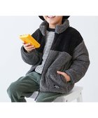 【デビロック/devirock / KIDS】の配色切り替え フリースジップアップジャケット アウター ジャケット 25AW 人気、トレンドファッション・服の通販 founy(ファニー) ファッション Fashion キッズファッション Fashion for Kids アウター Coat Outerwear /Kids ジャケット Jacket, Outerwear なめらか Smooth, Silky Texture ループ Loop, Loop Knit おすすめ Recommended / Our Picks 2025年 2025 2025-2026秋冬・A/W Autumn/Winter 2025–26 AW25–26 thumbnail 001-チャコール|ID: prp329100004732871 ipo3291000000034186774
