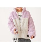 【デビロック/devirock / KIDS】の配色切り替え フリースジップアップジャケット アウター ジャケット 25AW 人気、トレンドファッション・服の通販 founy(ファニー) ファッション Fashion キッズファッション Fashion for Kids アウター Coat Outerwear /Kids ジャケット Jacket, Outerwear なめらか Smooth, Silky Texture ループ Loop, Loop Knit おすすめ Recommended / Our Picks 2025年 2025 2025-2026秋冬・A/W Autumn/Winter 2025–26 AW25–26 thumbnail 004-Gライラック|ID: prp329100004732871 ipo3291000000034186776
