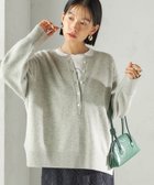 【シップス フォー ウィメン/SHIPS】の《一部 》 手洗い可能 ウール カシミヤ 2WAY プルオーバー 人気、トレンドファッション・服の通販 founy(ファニー) ファッション Fashion レディースファッション Fashion for Women トップス・カットソー Cut & Sew Tops カジュアルプルオーバー・ニットトップス Pullovers & Knit Tops / Casual Pullovers インナー Innerwear ジャケット Jacket, Outerwear デニム Denim, Jeans Material バランス Balance, Style Balance ポケット Pocket, Pocket Detail ミュール Mule, Backless Shoes ワイド Wide, Wide Fit おすすめ Recommended / Our Picks 2025年 2025 2025-2026秋冬・A/W Autumn/Winter 2025–26 AW25–26 thumbnail ライトグレー|ID: prp329100004732885 ipo3291000000034277769