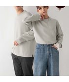 【グローバルワーク/GLOBAL WORK】のメルティクルーネックプルオーバー/116346 人気、トレンドファッション・服の通販 founy(ファニー) ファッション Fashion レディースファッション Fashion for Women トップス・カットソー Cut & Sew Tops カジュアルプルオーバー・ニットトップス Pullovers & Knit Tops / Casual Pullovers 2023年 2023 2023-2024秋冬・A/W Autumn/Winter 2023–24 AW23–24 ジャケット Jacket, Outerwear A/W・秋冬 Autumn/Winter thumbnail ライトグレー15|ID: prp329100004732915 ipo3291000000034531600