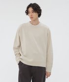 【マーガレット ハウエル/MARGARET HOWELL / MEN】のFELTED ROUGH WOOL KNITWEAR 人気、トレンドファッション・服の通販 founy(ファニー) ファッション Fashion メンズファッション Fashion for Men シンプル Simple, Minimal スウェット / スエット Sweatshirt, Sweatwear メルトン Melton, Heavy Wool リラックス Relax, Relaxed Fit thumbnail ECRU2|ID: prp329100004732922 ipo3291000000034187172