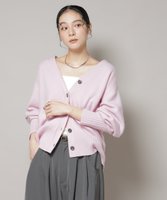 【ナノ ユニバース/nano universe】のAQUAウールカシミヤVネックカーディガン 人気、トレンドファッション・服の通販 founy(ファニー) ファッション Fashion レディースファッション Fashion for Women トップス・カットソー Cut & Sew Tops カーディガン・羽織り Layered Style Cardigans Vネックトップス V-Neck Tops / V-Cut Neckline Shirts インナー Innerwear カーディガン Cardigan, Knitwear スリット Slit, Slit Detail バランス Balance, Style Balance A/W・秋冬 Autumn/Winter エレガント 上品 Elegant 2025年 2025 2025-2026秋冬・A/W Autumn/Winter 2025–26 AW25–26 |ID:prp329100004732929