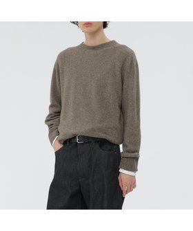【マーガレット ハウエル/MARGARET HOWELL / MEN】のYAK WOOL CASHMERE BLEND KNITWEAR 人気、トレンドファッション・服の通販 founy(ファニー) ファッション Fashion メンズファッション Fashion for Men フィット Fit, Slim Fit ホールガーメント WholeGarment, Seamless Knit リラックス Relax, Relaxed Fit |ID:prp329100004732934
