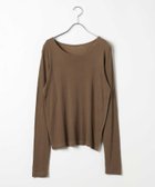 【レプシィム ローリーズファーム/LEPSIM LOWRYS FARM】のテンセル混クルー 人気、トレンドファッション・服の通販 founy(ファニー) ファッション Fashion レディースファッション Fashion for Women おすすめ Recommended / Our Picks インナー Innerwear キャミワンピース Cami Dress, Slip Dress ジャケット Jacket, Outerwear スウェット / スエット Sweatshirt, Sweatwear ベーシック Basic, Essential thumbnail ブラウン58|ID: prp329100004733069 ipo3291000000034669871