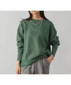 【グローバルワーク/GLOBAL WORK】のスウェットライククループルオーバー/571350 人気、トレンドファッション・服の通販 founy(ファニー) ファッション Fashion レディースファッション Fashion for Women トップス・カットソー Cut & Sew Tops レディースパーカー・カジュアルフーディー Casual Hoodies & Sweatshirts カジュアルプルオーバー・ニットトップス Pullovers & Knit Tops / Casual Pullovers スウェット・クルーネックトップス Sweatshirts & Crewnecks / Relaxed Fit Sweat Tops ジャカード/ジャガード Jacquard, Woven Pattern ダブル Double, Double-Breasted トレンド Trend, Trending Now thumbnail グリーン76|ID: prp329100004733080 ipo3291000000034189726