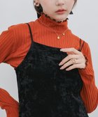 【バブ ブージュルード/Bab Bou Jeloud】の【選べるデザイン】ウェーブメローリブカットソー テラコッタ-A|ID: prp329100004733087 ipo3291000000034772106