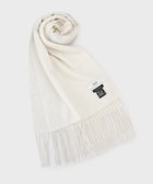 【タケオキクチ/TAKEO KIKUCHI / MEN】の【カシミヤ100%】パネル カシミヤマフラー オフホワイト|ID: prp329100004733091 ipo3291000000034671287