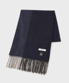 【タケオキクチ/TAKEO KIKUCHI / MEN】の【カシミヤ100%】パネル カシミヤマフラー ネイビー|ID: prp329100004733091 ipo3291000000034671300