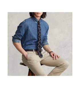 【ラルフローレン/RALPH LAUREN / MEN】 クラシックフィットデニムシャツ人気、トレンドファッション・服の通販 founy(ファニー) ファッション Fashion メンズファッション Fashion for Men カフス Cuff Design クラシック Classic, Timeless Style ダウン Down, Puffer デニム Denim, Jeans Material フィット Fit, Slim Fit プリーツ Pleats, Pleated ボックス Boxy, Box Shape ヨーク Yoke, Yoke Design 長袖 Long Sleeve, Full Sleeve |ID:prp329100004733095