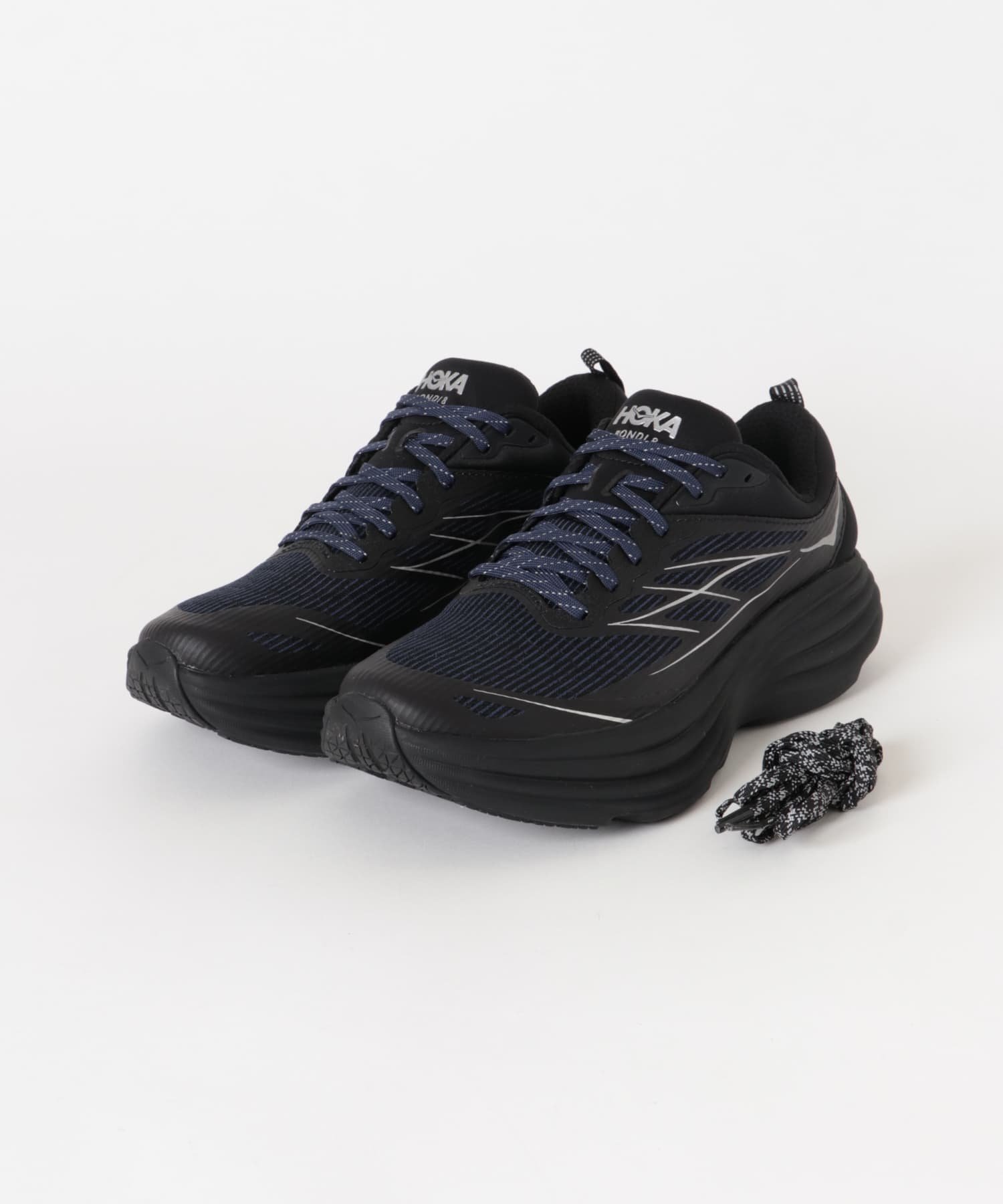【アーバンリサーチ/URBAN RESEARCH / MEN】のHOKA ONE ONE Bondi 8 TS Caged インテリア・キッズ・メンズ・レディースファッション・服の通販 founy(ファニー) 　ファッション　Fashion　メンズファッション　Fashion for Men　アウトドア　Outdoor Clothing　クッション　Cushion, Throw Pillow　シューズ　Shoes, Footwear　スポーツ　Sports, Activewear　モノトーン　Monotone, Black and White　ランニング　Running, Running Wear, Activewear, Jogging　レース　Lace, Lace Fabric　A/W・秋冬　Autumn/Winter　冬　Winter / This Winter　2025年　2025　2025-2026秋冬・A/W　Autumn/Winter 2025–26 AW25–26　MDNGH|ID: prp329100004733100 ipo3291000000034189929