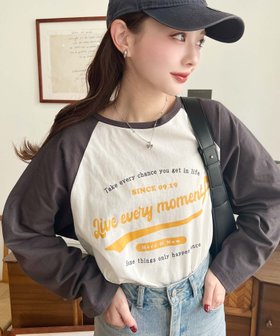 【モーメントプラス/moment+ / MEN】の綿100%天竺.ラグランロゴプリントロンT 人気、トレンドファッション・服の通販 founy(ファニー) ファッション Fashion メンズファッション Fashion for Men スニーカー Sneakers, Trainers ダメージ Distressed, Destroyed ティアードスカート Tiered Skirt, Flounced Skirt デニム Denim, Jeans Material トレンド Trend, Trending Now 定番 Standard, Basic Item バランス Balance, Style Balance フロント Front, Front Design プリント Print, Printed Pattern ベーシック Basic, Essential 再入荷 Restock / Back in Stock プチプライス・低価格 Affordable / Budget Price おすすめ Recommended / Our Picks |ID:prp329100004733136