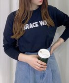 【イング/INGNI】の【WEB限定】アソートロゴロングTシャツ クロ/オフホワイト|ID: prp329100004733137 ipo3291000000034190327
