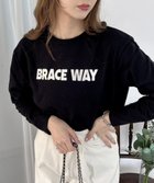 【イング/INGNI】の【WEB限定】アソートロゴロングTシャツ クロ/シルバー|ID: prp329100004733137 ipo3291000000034190339