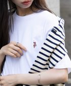 【セットアップセブン/SETUP7】のU.S. POLO ASSN./【別注】ワンポイントポニー刺繍Tシャツ ユニセックス ポロ 25SS WHT2|ID: prp329100004733141 ipo3291000000034774903