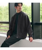 【ビューティ&ユース ユナイテッドアローズ/BEAUTY&YOUTH / UNITED ARROWS / MEN】の【WEB限定 WARDROBE SMART】スエードライク リブ ブルゾン 人気、トレンドファッション・服の通販 founy(ファニー) ファッション Fashion メンズファッション Fashion for Men シャーリング Shirring, Ruched スマート Smart, Elegant デニム Denim, Jeans Material ファブリック Fabric, Textile ブルゾン Blouson, Bomber Jacket ポケット Pocket, Pocket Detail ミドル Middle Length, Mid Height レギュラー Regular, Standard Fit エレガント 上品 Elegant thumbnail BLACK|ID: prp329100004733153 ipo3291000000034440507