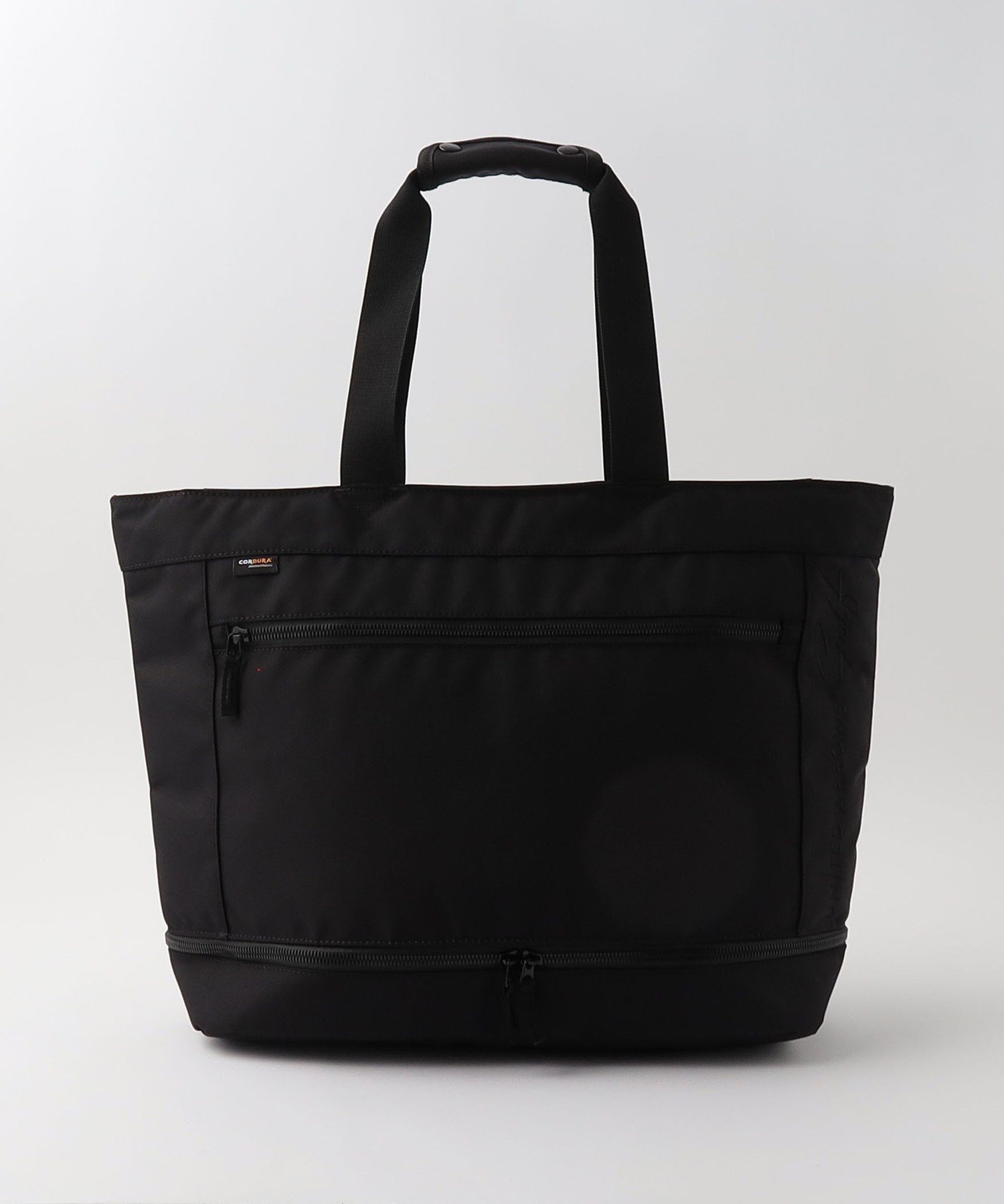 【ユナイテッドアローズ/UNITED ARROWS / MEN】のコーデュラ トート バッグ インテリア・キッズ・メンズ・レディースファッション・服の通販 founy(ファニー) 　ファッション　Fashion　メンズファッション　Fashion for Men　バッグ　Bags　ジップ　Zip, Zipper　スポーツ　Sports, Activewear　スポーティ　Sporty, Casual Athletic　トラベル　Travel, Travel Gear　トレンド　Trend, Trending Now　パフォーマンス　Performance, Active Function　ポケット　Pocket, Pocket Detail　ポーチ　Pouch, Small Case　リゾート　Resort, Vacation Style　アウトレット　Outlet / Clearance　おすすめ　Recommended / Our Picks　BLACK|ID: prp329100004733161 ipo3291000000034190553