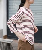 【アーバンリサーチ ドアーズ/URBAN RESEARCH DOORS】のFORK SPOON ボートネックボーダー ECR×RED|ID: prp329100004733166 ipo3291000000034370086