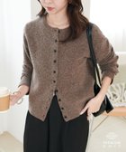 【ディスコート/Discoat】の【保温性!/高見え】ヤクブレンドクルーカーディガン 人気、トレンドファッション・服の通販 founy(ファニー) ファッション Fashion レディースファッション Fashion for Women トップス・カットソー Cut & Sew Tops カーディガン・羽織り Layered Style Cardigans カーディガン Cardigan, Knitwear シンプル Simple, Minimal バランス Balance, Style Balance ベーシック Basic, Essential thumbnail ブラウン|ID: prp329100004733175 ipo3291000000034460873