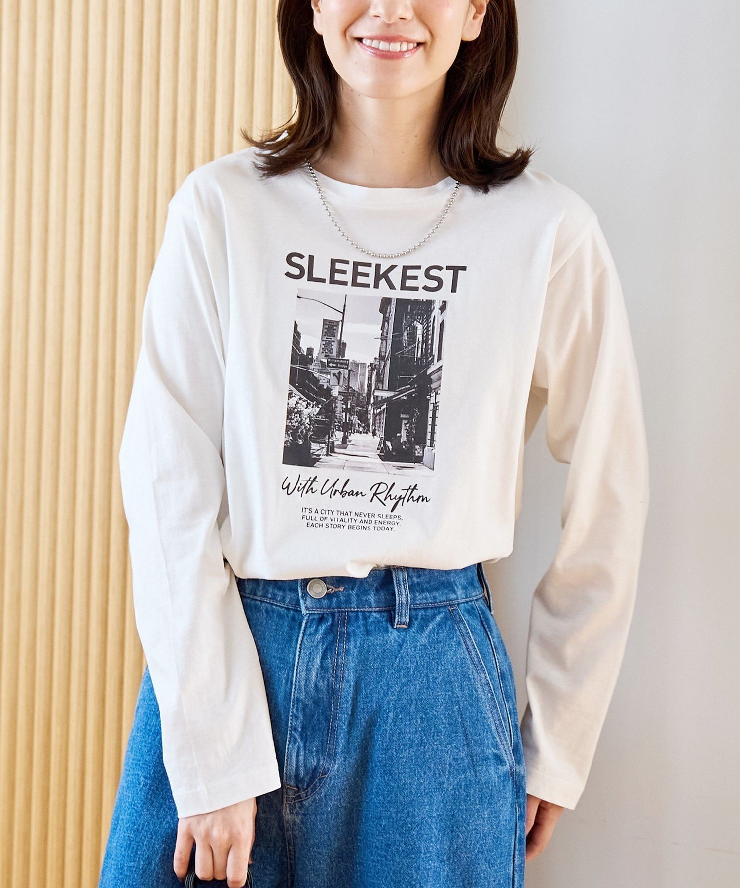 【コーエン/COEN】のコットンフォトプリントロンT 人気、トレンドファッション・服の通販 founy(ファニー) 　ファッション　Fashion　レディースファッション　Fashion for Women　トップス・カットソー　Cut & Sew Tops　ロングTシャツ・Tシャツ　Longline T-Shirts & Tees　グラフィック　Graphic, Graphic Design　コンパクト　Compact, Small Size　シンプル　Simple, Minimal　なめらか　Smooth, Silky Texture　プリント　Print, Printed Pattern　 other-1|ID: prp329100004733190 ipo3291000000034271374