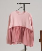 【フリークスストア/FREAK'S STORE】のドッキングロンT 限定展開 25AW 人気、トレンドファッション・服の通販 founy(ファニー) ファッション Fashion レディースファッション Fashion for Women トップス・カットソー Cut & Sew Tops ロングTシャツ・Tシャツ Longline T-Shirts & Tees 2025年 2025 2025-2026秋冬・A/W Autumn/Winter 2025–26 AW25–26 冬 Winter / This Winter カットソー Cut and Sewn Top ドッキング Docking, Mixed Material フレア Flare, Flared ミックス Mix, Mixed Style A/W・秋冬 Autumn/Winter thumbnail コーラルピンク|ID: prp329100004733196 ipo3291000000034561640