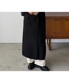 【ジュノア/JUNOAH】のcallautia ダブルボタンロングチェスターコート ブラック|ID: prp329100004733249 ipo3291000000034499240