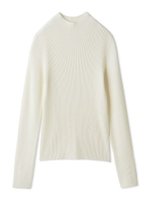 【フレイ アイディー/FRAY I.D】のウールアクリルセミシアーリブニット 人気、トレンドファッション・服の通販 founy(ファニー) ファッション Fashion レディースファッション Fashion for Women トップス・カットソー Cut & Sew Tops ニット Knit Tops & Sweaters アクリル Acrylic Material シンプル Simple, Minimal スマート Smart, Elegant トレンド Trend, Trending Now ハイネック High Neck, Mock Neck リュクス Luxury, Elegant, High-End, Chic エレガント 上品 Elegant |ID:prp329100004733314