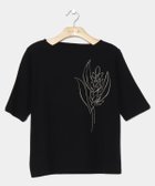 【アミナコレクション/Amina Collection】の【マウナロア】ジンジャーTシャツ(5分袖) ブラック|ID: prp329100004733318 ipo3291000000034289551