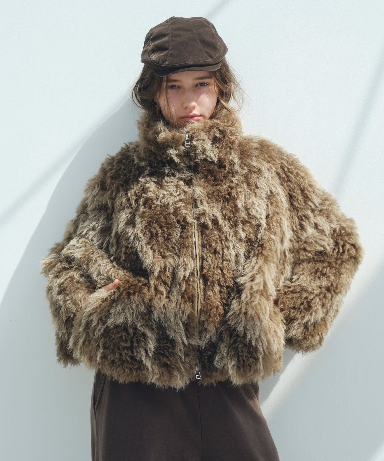 【ヘザー/Heather】のボリュームファーZIPブルゾン 人気、トレンドファッション・服の通販 founy(ファニー) ファッション Fashion レディースファッション Fashion for Women アウター Coat / Outerwear Collection ブルゾンジャケット・スポーティアウター Blouson Jackets おすすめ Recommended / Our Picks スタンド Stand Collar, Upright Stand ダブル Double, Double-Breasted バランス Balance, Style Balance ブルゾン Blouson, Bomber Jacket ミックス Mix, Mixed Style 冬 Winter / This Winter 防寒 Cold Protection, Winter-Ready other-1|ID: prp329100004733364 ipo3291000000034587903