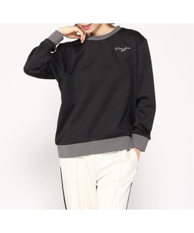 【ニッキー/nikki】のmarie claire sport/ジャガードクルートップス 人気、トレンドファッション・服の通販 founy(ファニー) ファッション Fashion レディースファッション Fashion for Women トップス・カットソー Cut & Sew Tops ストレッチ Stretch, Stretchy Fabric |ID:prp329100004733380