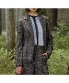 【ドレステリア/DRESSTERIOR】のループグレンチェックジャケット ブラック|ID: prp329100004733388 ipo3291000000034500254