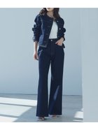 【アニュアンス/anuans】のWide leg denim 人気、トレンドファッション・服の通販 founy(ファニー) ファッション Fashion レディースファッション Fashion for Women おすすめ Recommended / Our Picks コンパクト Compact, Small Size ジャケット Jacket, Outerwear セットアップ Set-Up, Coordinated Outfit デニム Denim, Jeans Material リラックス Relax, Relaxed Fit ワイド Wide, Wide Fit thumbnail INDIGO|ID: prp329100004733390 ipo3291000000034311145