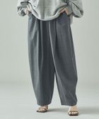 【カレンソロジー/Curensology】のウールストレッチドロストパンツ グレーストライプ13|ID: prp329100004733397 ipo3291000000034619840