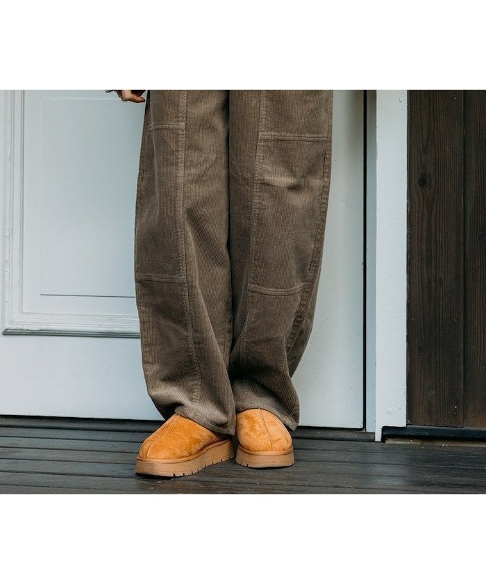 【フリークスストア/FREAK'S STORE】の新色追加 コーデュロイバルーンパンツ/カーブパンツ 25AW インテリア・キッズ・メンズ・レディースファッション・服の通販 founy(ファニー) ファッション Fashion レディースファッション Fashion for Women パンツ Pants & Trousers 2025年 2025 2025-2026秋冬・A/W Autumn/Winter 2025–26 AW25–26 冬 Winter / This Winter おすすめ Recommended / Our Picks コーデュロイ Corduroy, Cord Fabric トレンド Trend, Trending Now 切替 Switching, Contrast Panel A/W・秋冬 Autumn/Winter ベージュ|ID: prp329100004733405 ipo3291000000034687482