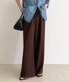 【フレディ&グロスター/FREDY&GLOSTER】の【リピーター続出!/高身長サイズあり】とろみWarmストレートイージーパンツ 人気、トレンドファッション・服の通販 founy(ファニー) ファッション Fashion レディースファッション Fashion for Women パンツ Pants & Trousers オケージョン Occasion Wear ストレート Straight, Straight Cut とろみ Fluid, Flowy Fabric バランス Balance, Style Balance フィット Fit, Slim Fit リラックス Relax, Relaxed Fit 楽ちん Easy Fit, Comfortable ワイド Wide, Wide Fit A/W・秋冬 Autumn/Winter おすすめ Recommended / Our Picks 2025年 2025 2025-2026秋冬・A/W Autumn/Winter 2025–26 AW25–26 thumbnail ブラウン|ID: prp329100004733441 ipo3291000000034435566