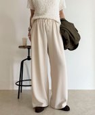 【フレディ&グロスター/FREDY&GLOSTER】の【リピーター続出!/高身長サイズあり】とろみWarmストレートイージーパンツ 人気、トレンドファッション・服の通販 founy(ファニー) ファッション Fashion レディースファッション Fashion for Women パンツ Pants & Trousers オケージョン Occasion Wear ストレート Straight, Straight Cut とろみ Fluid, Flowy Fabric バランス Balance, Style Balance フィット Fit, Slim Fit リラックス Relax, Relaxed Fit 楽ちん Easy Fit, Comfortable ワイド Wide, Wide Fit A/W・秋冬 Autumn/Winter おすすめ Recommended / Our Picks 2025年 2025 2025-2026秋冬・A/W Autumn/Winter 2025–26 AW25–26 thumbnail アイボリー|ID: prp329100004733441 ipo3291000000034435567