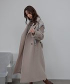 【アンデミュウ/Andemiu】のメルトンウールスタンドロングコート 人気、トレンドファッション・服の通販 founy(ファニー) ファッション Fashion レディースファッション Fashion for Women アウター Coat / Outerwear Collection コート・ロングコート・ピーコート Long Coats, Peacoats & More エレガント 上品 Elegant スタンド Stand Collar, Upright Stand チェスター Chester, Chester Coat メルトン Melton, Heavy Wool ロング Long, Long-Length thumbnail ベージュ|ID: prp329100004733450 ipo3291000000034881488